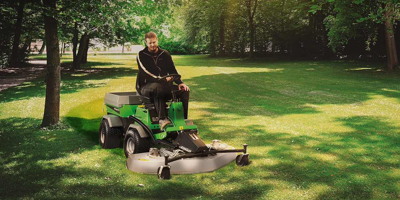 Düngen mit dem Mulchmähwerk
